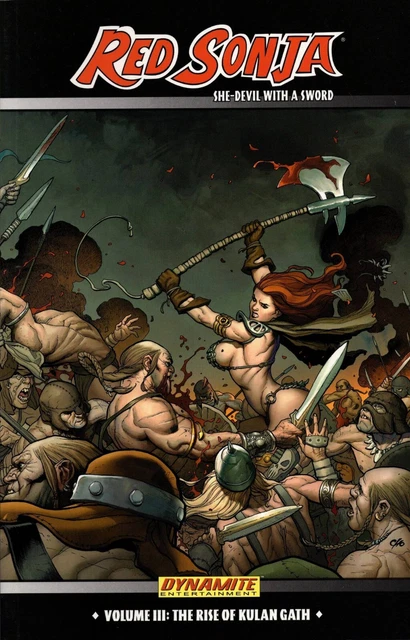 Red Sonja She-Devil With A Sword TPB Volume 3 Rise of Kulan Gath Dynamite