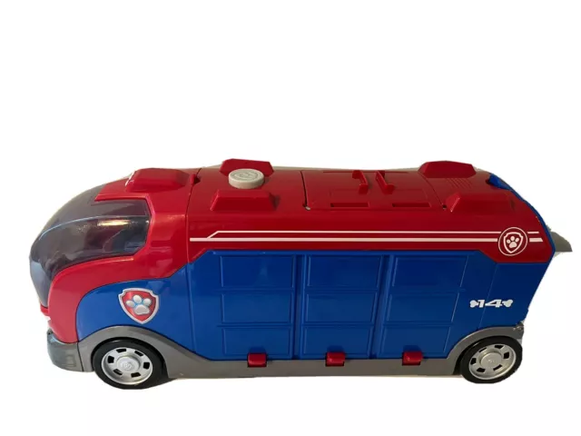 Paw patrol best sale rv bus