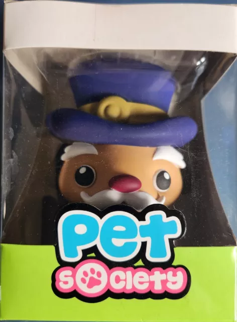 RARE Pet Society the Mayor Figure Playfish Facebook Game PVC Toy Ltd 2008  for sale online
