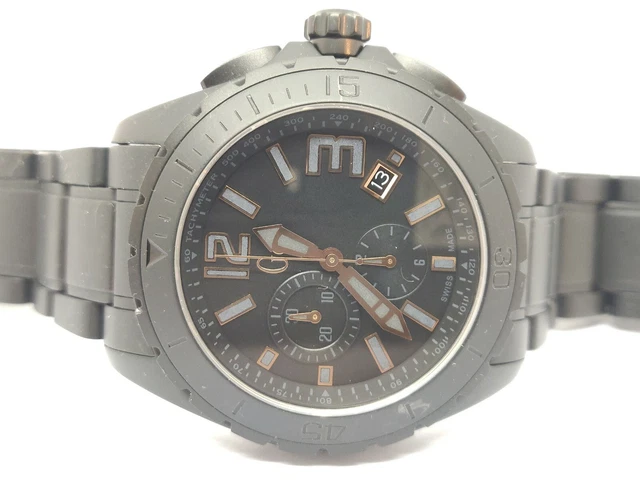 Mens Gc Sport Class XXL Blackout Ceramic Watch X76009G2S (86D)