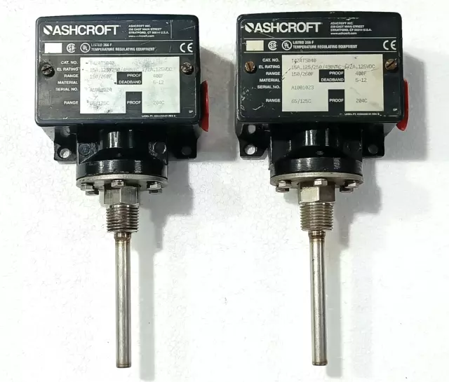 Ashcroft Température Interrupteur T424TS040 Neuf 2