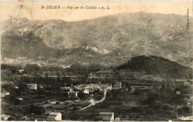 CPA MARSEILLE - St-Julien Vue sur les Caillols (986487)