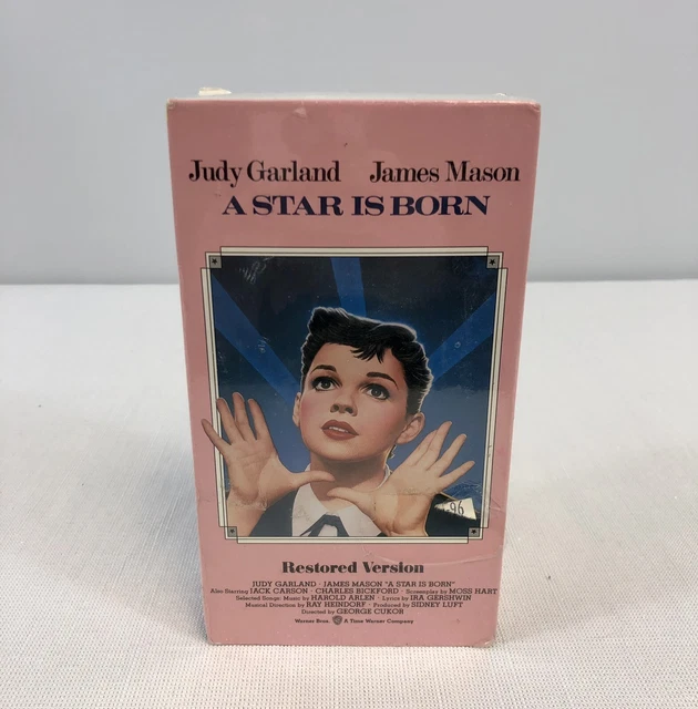 A STAR IS Born (VHS, 1999, Restored Version: 30 Extra Minutes) New Judy