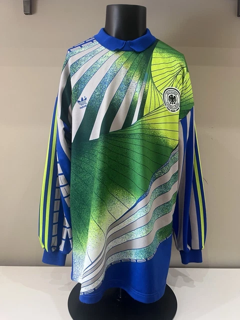 CAMISETA PORTERO BODO Illgner Selección Alemania 1990. Talla L