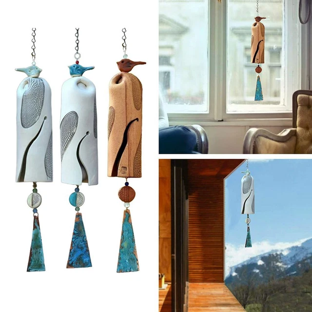Pendentif suspendu Carillons éoliens libellule Pendentif Cloche Décor de jardin