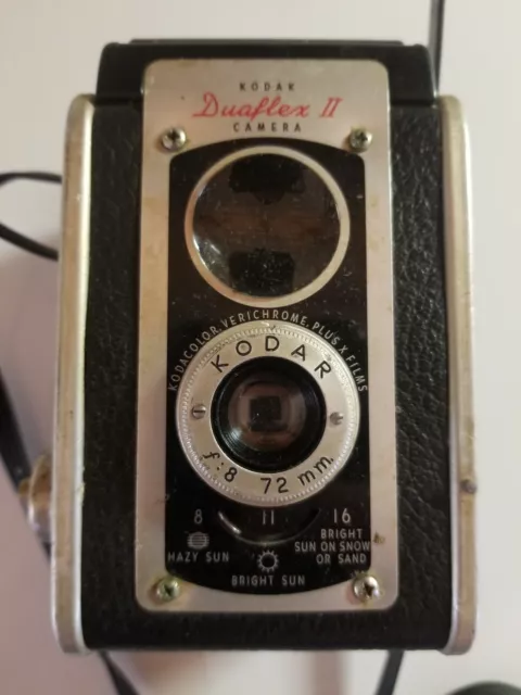 Vintage Kodak Duaflex II Camera Kodet Lens Preowned, Untested