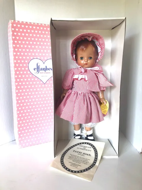 1995 Edition Effanbee Doll Legends 15" PATSY JOAN Doll with Box