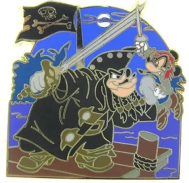 Pin's Disney Parks Mickey Et Pete Le Pirate. Pin Trading, Année 2011