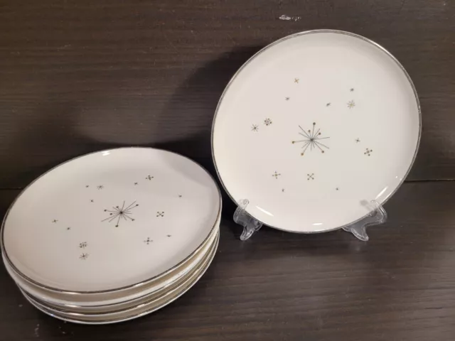 6 Syracuse China Evening Star 6 1/4" Bread Plates