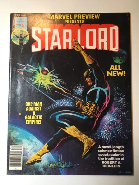 MARVEL PREVIEW PRESENTS STAR-LORD #11  (1977) Comic Magazine, FN+
