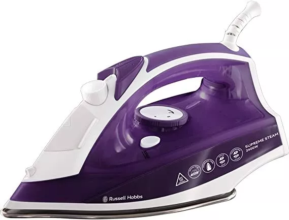 Russell Hobbs Supreme Plancha de Vapor 2400W,Anti ,Auto Limpio Función 23060-UK