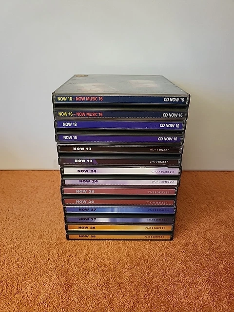 NOW THAT'S WHAT I Call Music! Fatbox Double CD Albums 16, 18, 23, 24 ...