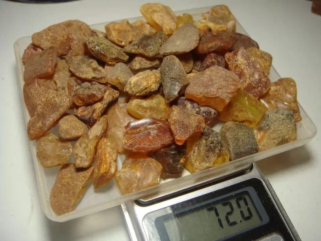 AMBER / raw baltic stones bernstein natural bursztyn baltycki genuine 琥珀 (e667