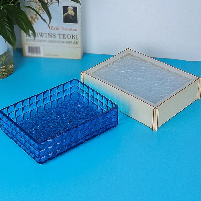 Storage Box Resin Mold Jewelry Box Silicone Mold for DIY Home Decors