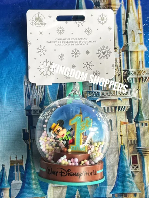 2024 Walt Disney World Mickey Mouse 1st Visit Castle Sketchbook Ornament New
