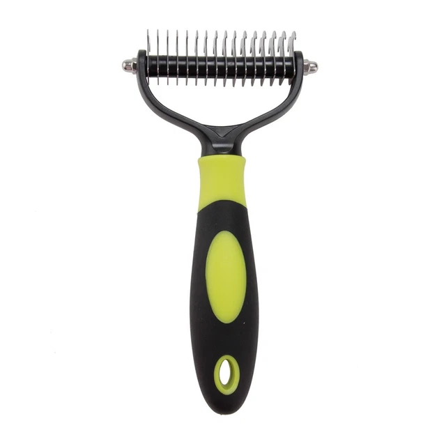 Dog Brush Pet Cat Grooming Comb Undercoat Rake Dematting Deshedding Trimmer Gift