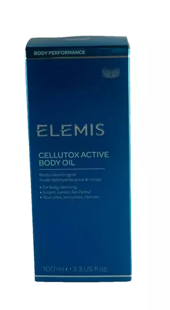 Elemis Cellutox Actif Nourrissant Et Démaquillage Corps Démaquillage Huile 100ml 2