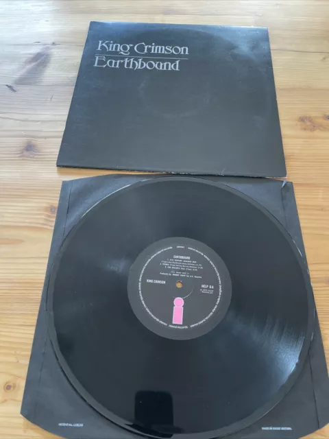 King Crimson Earthbound Prog Original 1972 UK  Island Misprint Help 6 Ois Mint