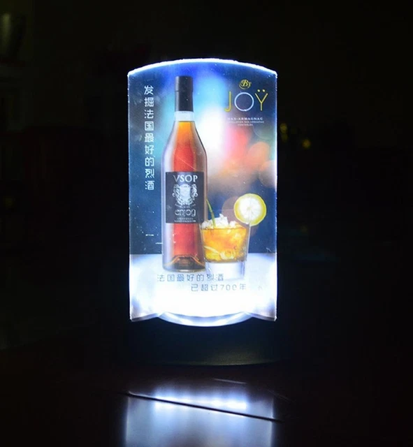 Portamenú LED RGB (15463)