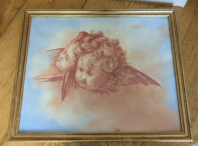 Plaque avec du putti - Plâtre - Catawiki