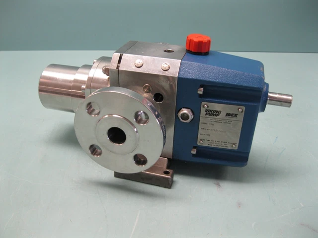 1" 150# Viking Idex S1M Rotary Lobe Pump SS (E19)