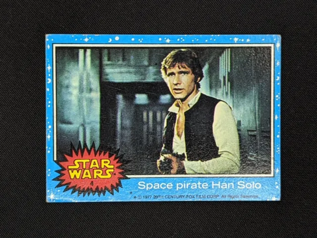 1977 Star Wars Series 1 Han Solo #4