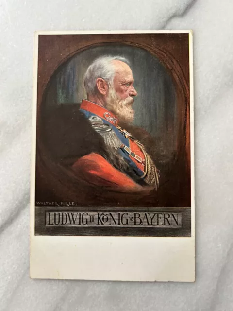 ansichtskarte Ludwig Konig Bayern