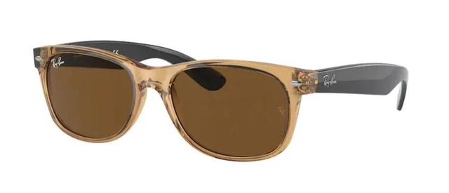 Gafas de sol Ray-Ban RB2132 NEW WAYFARER 945/57 HONEY/B-15 BROWN POLAR Cal.55