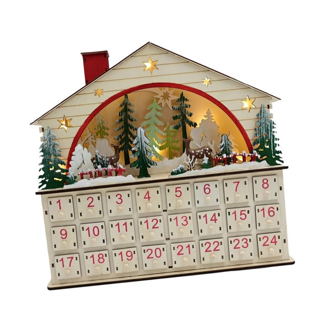 Calendrier 3D 2026 - Calendrier Sapin De Noël 2026 Détachable - Traqueur D'Habitudes De Bureau Avec Lumière,Pour Enseignants Étudiants Adultes Noël Maison Bibliothèque Chambre