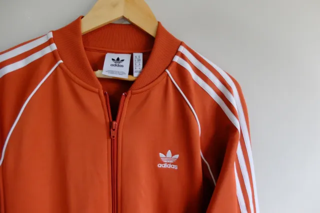Adidas Originals Superstar TT tracksuit jacket burnt orange M 2018 VGC