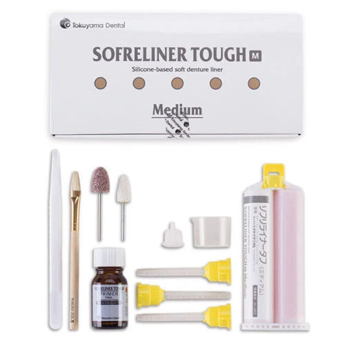 TOKUYAMA Dental Sofreliner Tough Chairside SOFT Denture Reline Material