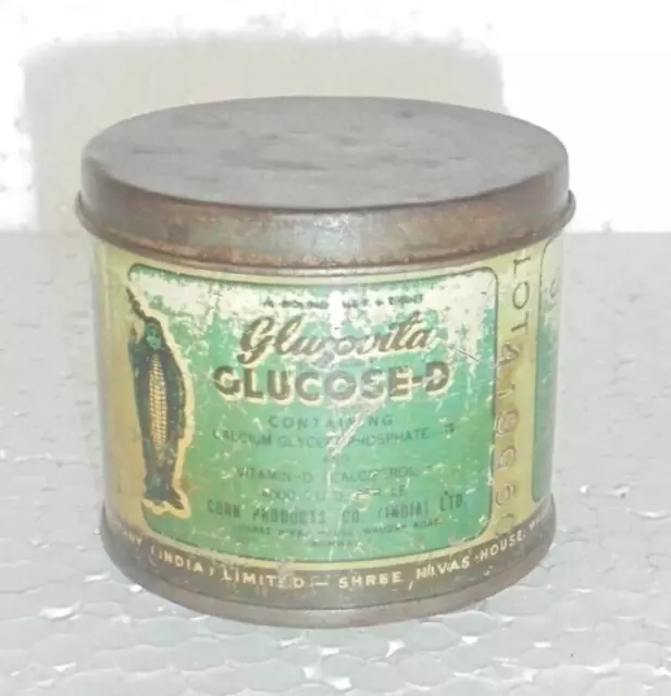 Vintage Glucovita Glucose-D Annonce Litho Boite, de Collection