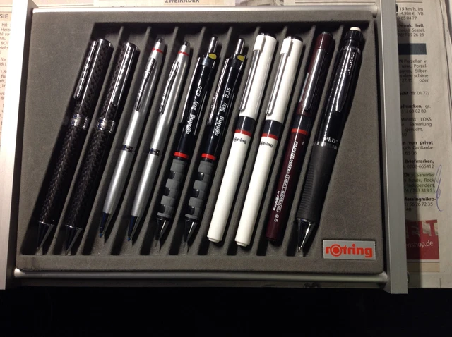 TOP AUSWAHL AN diversen Rotring Schreibern EUR 30,00 - PicClick DE