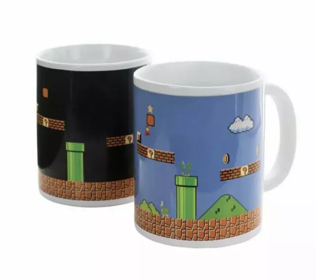 Nintendo Super Mario Bros. Collectors Edition Heat Change Mug