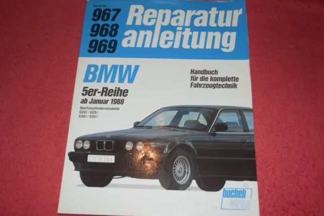 Reparaturanleitung Reparaturhandbuch BMW 5er-Reihe E34 520i - 535i