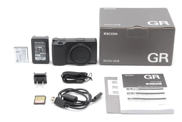 [MINT 430 shots in Box] RICOH GR III 24.2MP APS-C Digital Camera From JAPAN