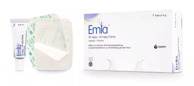 Emla Creme zur örtlichen Schmerzausschaltung, 5 g Creme 13231250 3