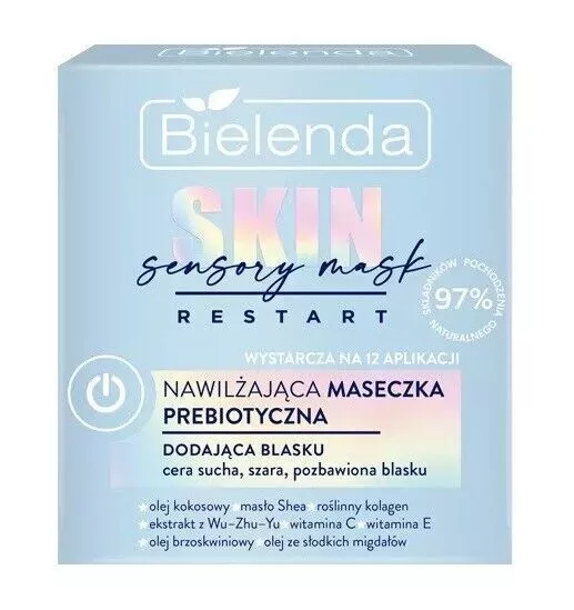 Bielenda Skin Restart Sensory Mask Moisturizing Prebiotic Mask