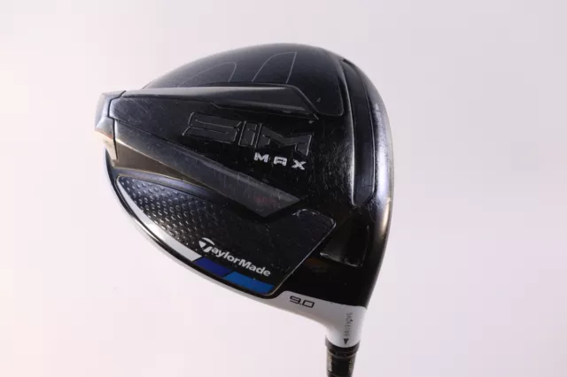 TaylorMade SIM MAX 9* Driver RH 45.75 in Graphite Shaft Regular Flex