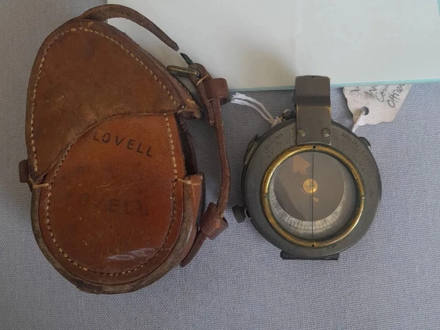 Boussole Militaire Vintage – Compas Adrianov – Officier Soviétique URSS