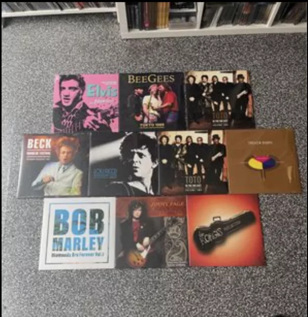 Rock vinyl records job lot #3