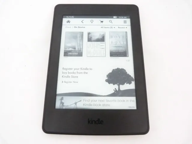 Amazon Kindle Paperwhite 7th Generation 4GB, Wi-Fi + 3G Cellular (300 PPI) Black