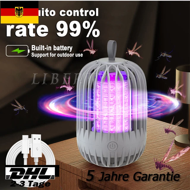 LED UV Lampe Moskito Killer Insektenvernichter Elektrisch Mücken Fliegen Falle