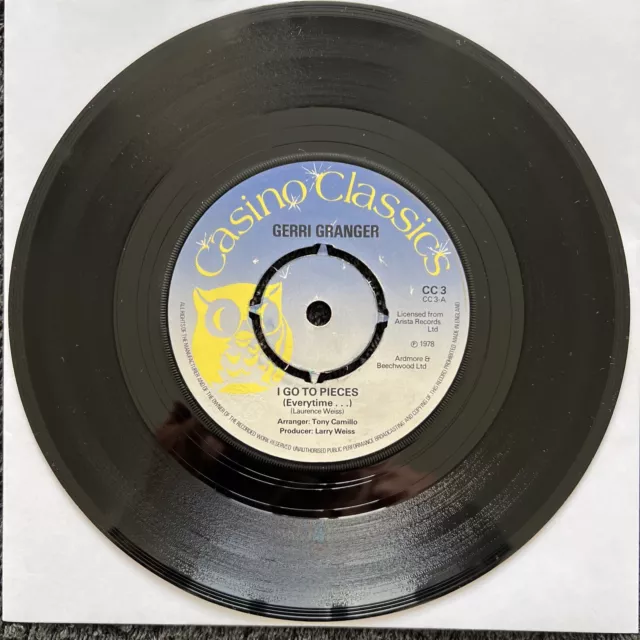 Gerri Granger - I Go To Pieces / Reparata & The Delrons - Panic 7'' TESTED VG+