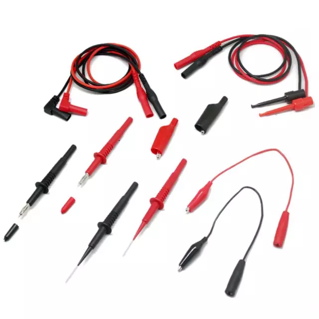 AIdetek Multimeter Needle Tipped Tip Test Leads for FLUKE Multimeter TLP20158