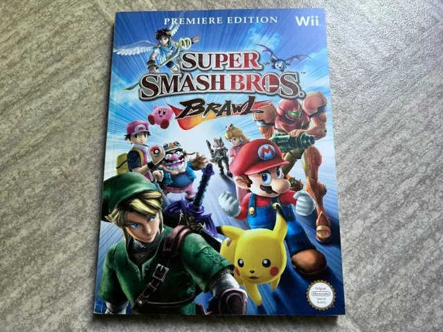 Guide Officiel FR Wii Super Smash Bros. Brawl en très bon état!
