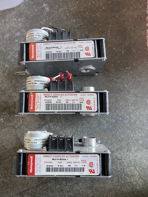 Honeywell ML6161B2024 Direct Coupled Actuator w/ Declutch