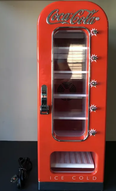Koolatron Coca-Cola Vending Machine Mini Fridge 25" x 15" x 9"