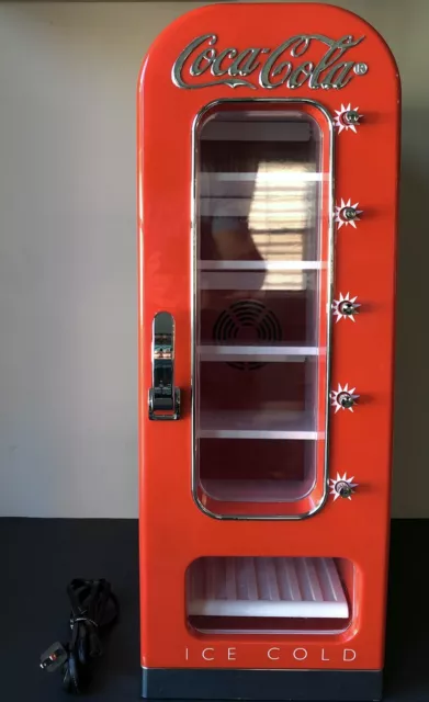 Koolatron Coca-Cola Vending Machine Mini Fridge 25" x 15" x 9" Koolatron Coca-Cola Vending Machine Mini Fridge 25" x 15" x 9"