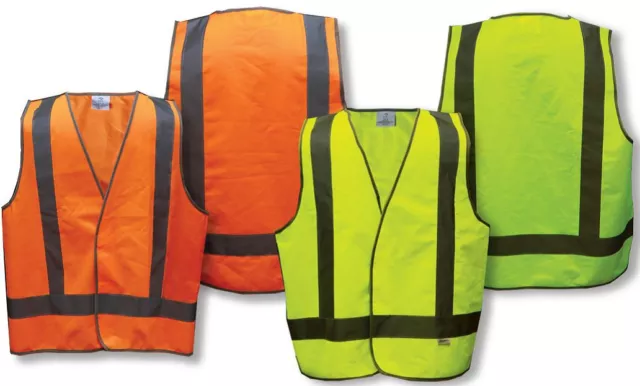 Hi Vis Safety Day/Night Vest size S-4XL